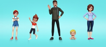 适用于 iClone 和 Character Creator 4 的 La Familia 3D 模型