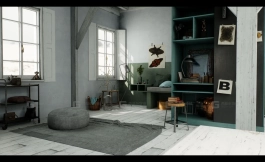 【UE】室内场景Vol. 5 004  Archinteriors for UE Vol. 5 Scene 004