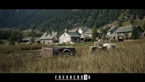 【UE】山地村落环境（村落、模块化村舍、村落道具）  Mountain Village Environment (Village, Modular Village Houses, Village Props)