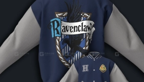 拉文克劳校队夹克 - Ravenclaw Varsity Jacket
