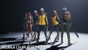 【UE】Ariana 角色 P2  Ariana Character P2