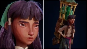 近距离欣赏《石狮不吼》中Chi的3D角色模型