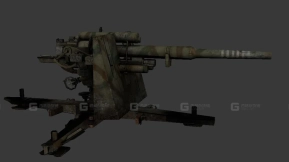 88毫米防空炮-19 - Flak 88mm 3D model-19