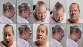 女性玛丽人体面部表情参考素材 Female_Mary human face expression reference