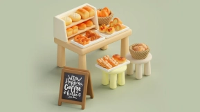 Blender可爱卡通面包建模教程 Class101 – Creating Cute 3D Models in Blender