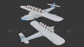 巨型飞艇 多尼尔  Giant Flying Boat Dornier