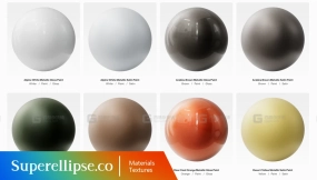 21+ Superellipse - Paint Texture Collection 4K 油漆纹理合集 4K