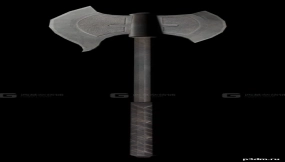 Топор Грогнака (Grognak's axe) 3D model-3