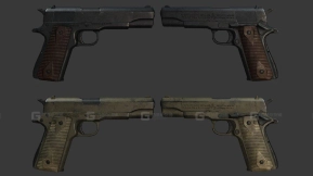 柯尔特M1911 - Colt M1911 3D model-10