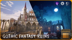 【UE】奇幻哥特包  Fantasy Gothic Pack
