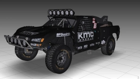 雪佛兰Silverado巴哈版 - Chevrolet Silverado Baja 3D model-23