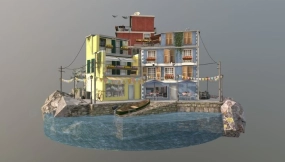五渔村城市场景 - 1DAE13_Kuppens_Cedric Cinque Terre Cityscene - 1DAE13_Kuppens_Cedric