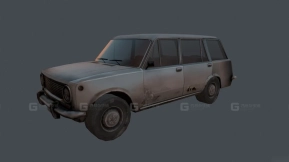 拉达1200 - Lada 1200 3D model-61