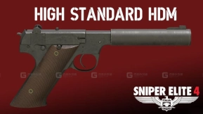 高标HDM手枪 - High Standard HDM pistol 3D model-28