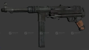 MP-40 3D模型-10 - MP-40 3D model-10