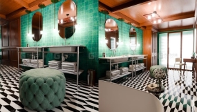 豪华复古酒店浴室场景模型 Luxury Vintage Hotel Bathroom