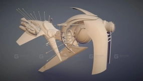 沙行者科幻沙漠载具 Sand Skimmer - Sci-Fi Desert Vehicle