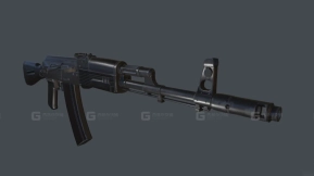 AK-74M-1型自动步枪 AK-74M-1 3D model