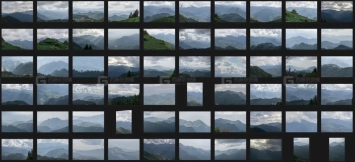 阿里山山脉天空参考图片
