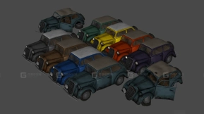 欧宝奥林匹亚套件 - Opel Olympia pack 3D model-32