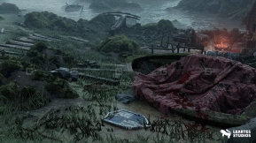 【UE】灾后中世纪村庄环境+终极关卡艺术工具 The Aftermath Environment(Medieval Village)+ULAT