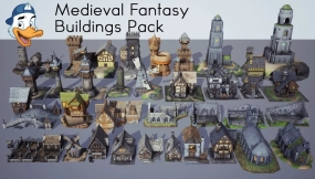 【UE】中世纪奇幻建筑  Medieval Fantasy Buildings