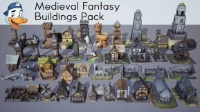 【UE】中世纪奇幻建筑  Medieval Fantasy Buildings