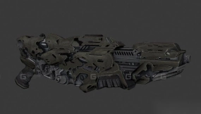 离子步枪-Ion rifle 3D model