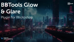 【PS】眩光光效插件 BBTools Glow & Glare 2 V2.4.3 For Photoshop