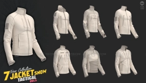 7件赛博男士夹克外套衣服战术vol.5