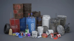 【UE】多样化的道具A  Varied Props A