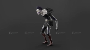 龙崎夜神月动漫手办  Ryuk Anime Figurine