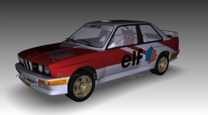 1989宝马M3 - 1989 BMW M3 3D model-2