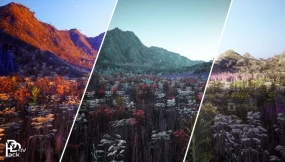 【UE】山脉与草甸 I 户外环境  Mountains & Meadows I Outdoor Environment