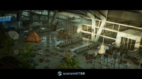 【UE】机场航站楼内部  Airport Terminal Interior