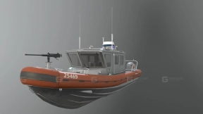 美国海岸警卫队防御者艇 us coast guard defender boat