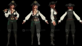 【UE】海盗女孩  Pirate Girl