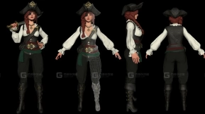 【UE】海盗女孩  Pirate Girl