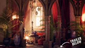 【UE】阿拉伯宫殿 - 一个中东环境（阿拉伯宫殿，中东）  Arabian Palace - A Middle Eastern Environment (Arabian Palace, Middle East)