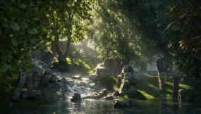以太森林瀑布 Aetherwood Falls