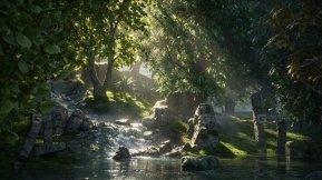 以太森林瀑布 Aetherwood Falls