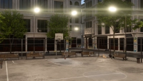 街头篮球场 Street Basketball Court