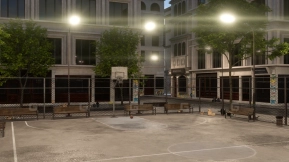 街头篮球场 Street Basketball Court