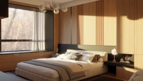 场景-现代卧室 - Scene- Modern Bedroom