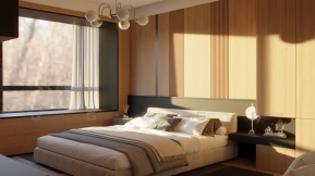 场景-现代卧室 - Scene- Modern Bedroom