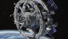 高精度宇宙空间站3D模型 Sci-Fi Space Station