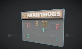HSG 记分牌 PBR游戏就绪 HSG - Scoreboard - PBR Game Ready