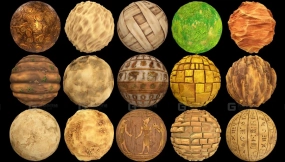 【UE】风格化埃及纹理 - 角色扮演游戏环境  Stylized Egypt Textures - RPG Environment