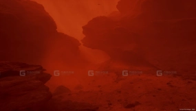 【UE】沙尘暴环境 - X行星  Sandstorm Environment - Planet-X