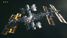 【模型】国际空间站3D模型 International Space Station
